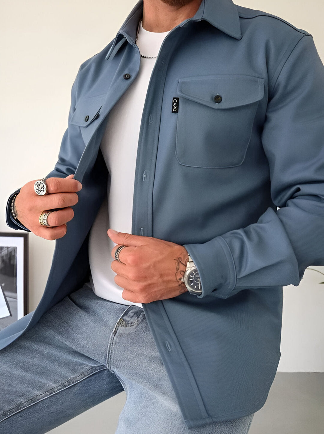 Ansel – Casual Shirt Jacket