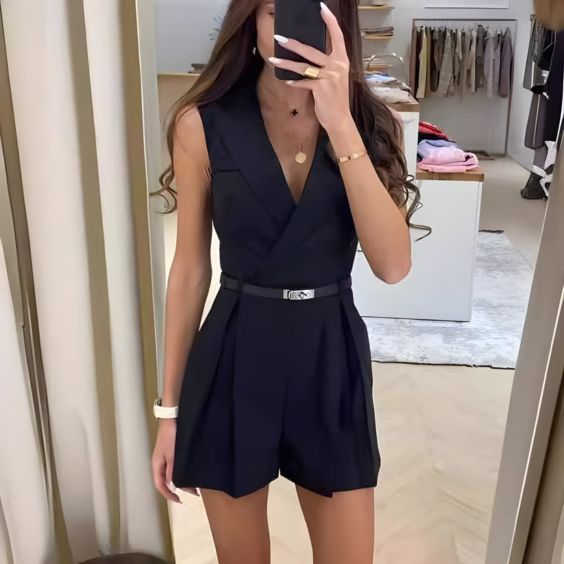 Giselle – Elegant Sleeveless Jumpsuit