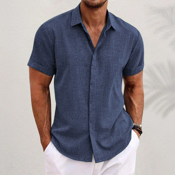 Axel – Classic Shirt with Open Collar
