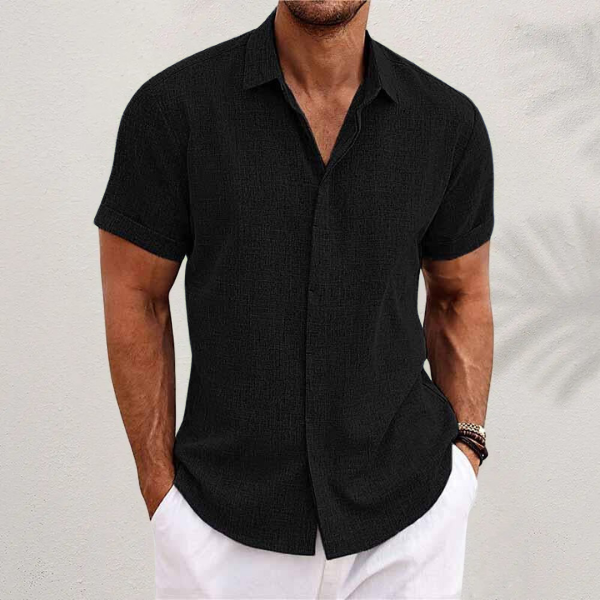 Axel – Classic Shirt with Open Collar