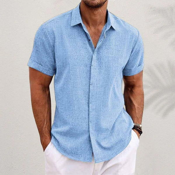 Axel – Classic Shirt with Open Collar