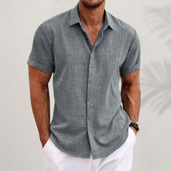 Axel – Classic Shirt with Open Collar