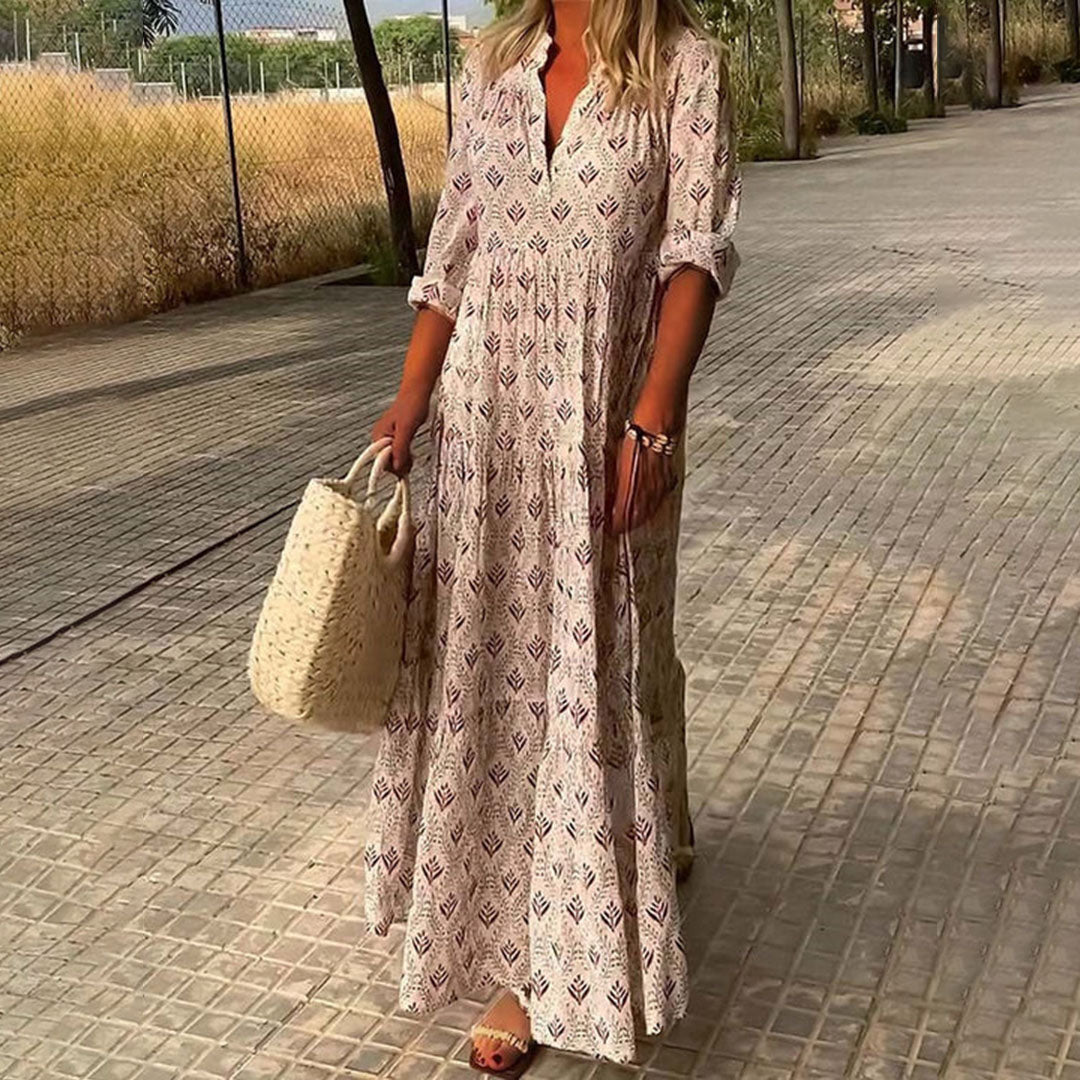 Magnolia – Clarissa Boho Maxi Dress