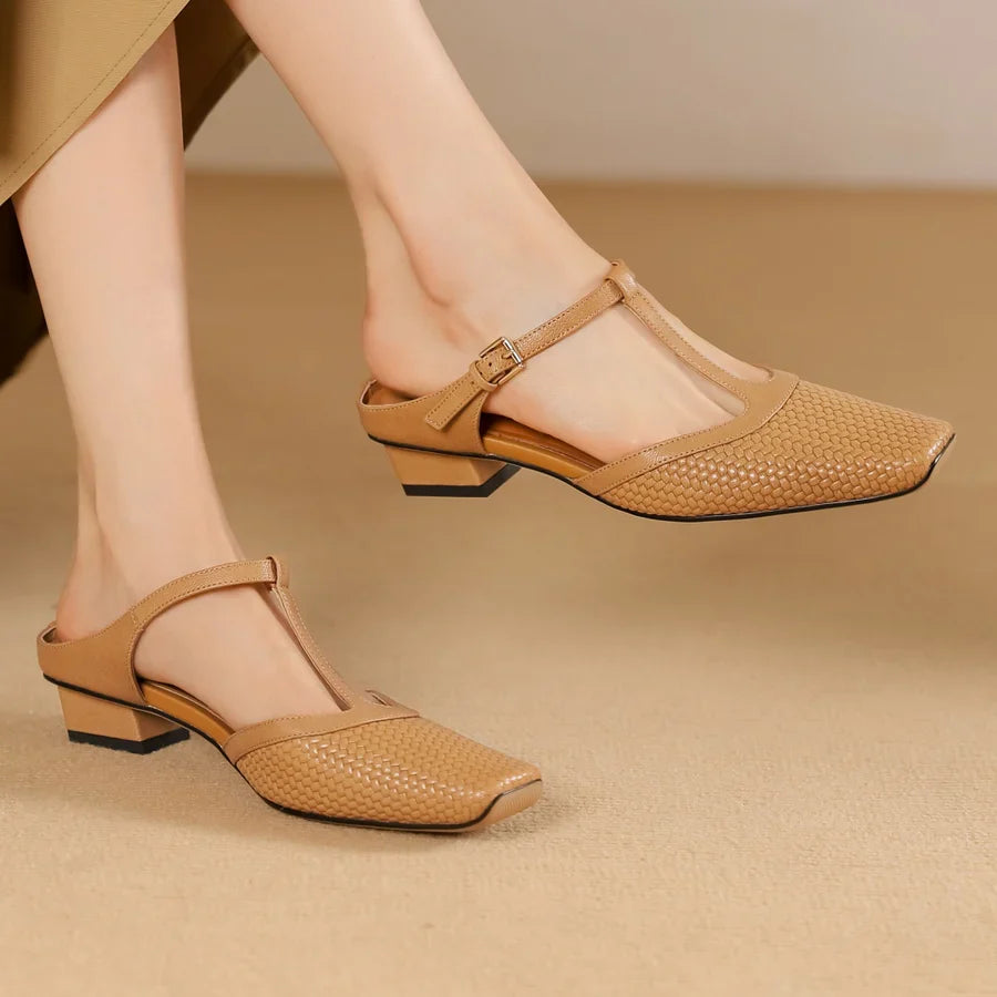 Morgan – Leather Mules