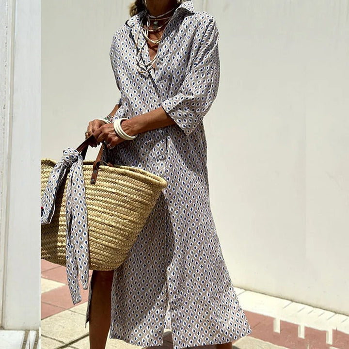 Margaret – Casual Shirt Dress