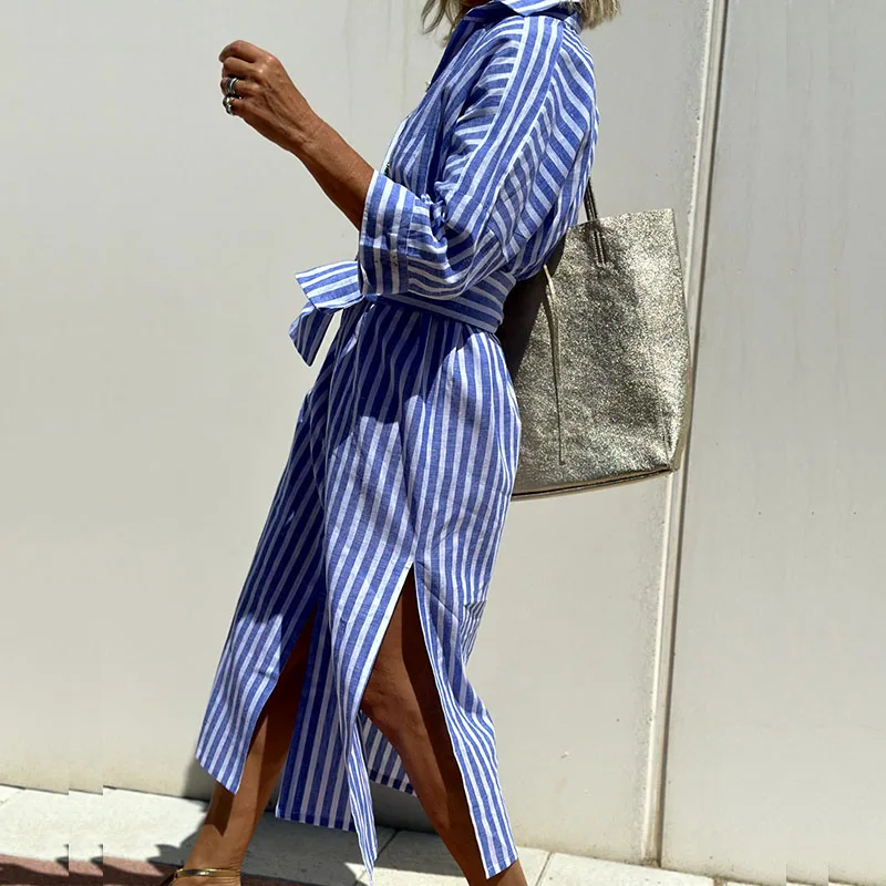 Margaret – Casual Shirt Dress