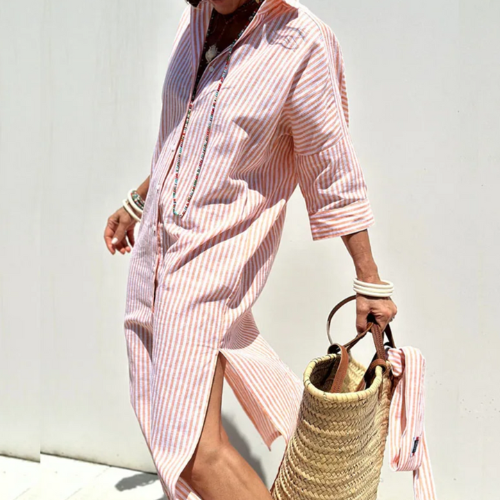 Margaret – Casual Shirt Dress