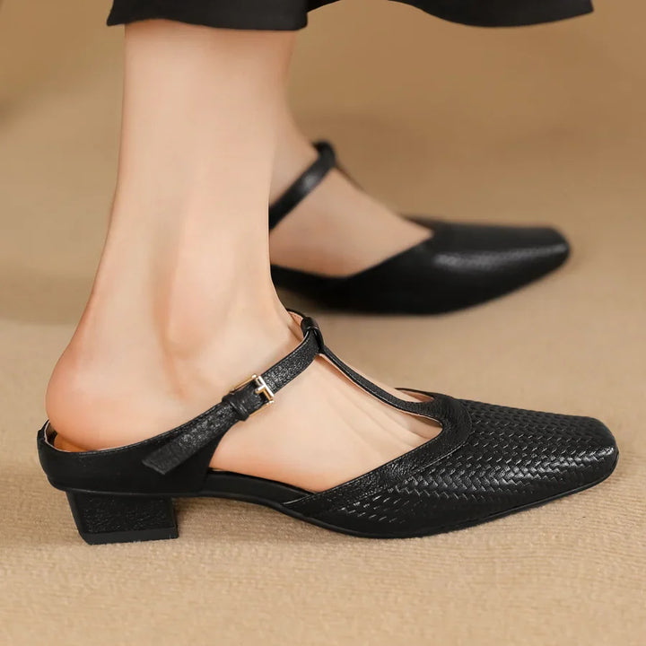 Morgan – Leather Mules