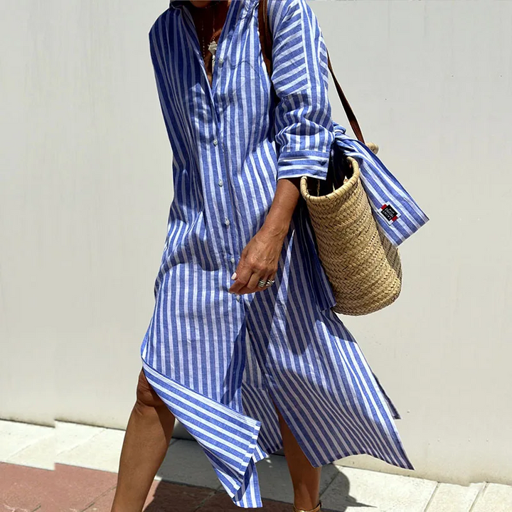 Margaret – Casual Shirt Dress