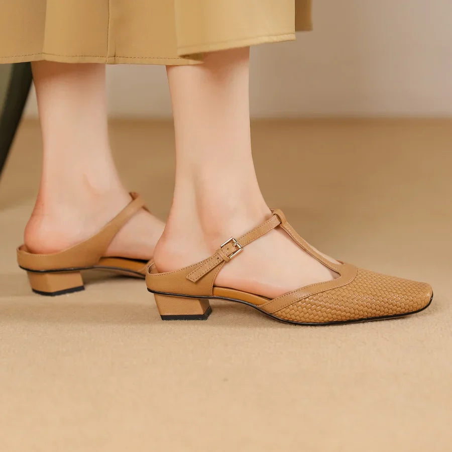 Morgan – Leather Mules