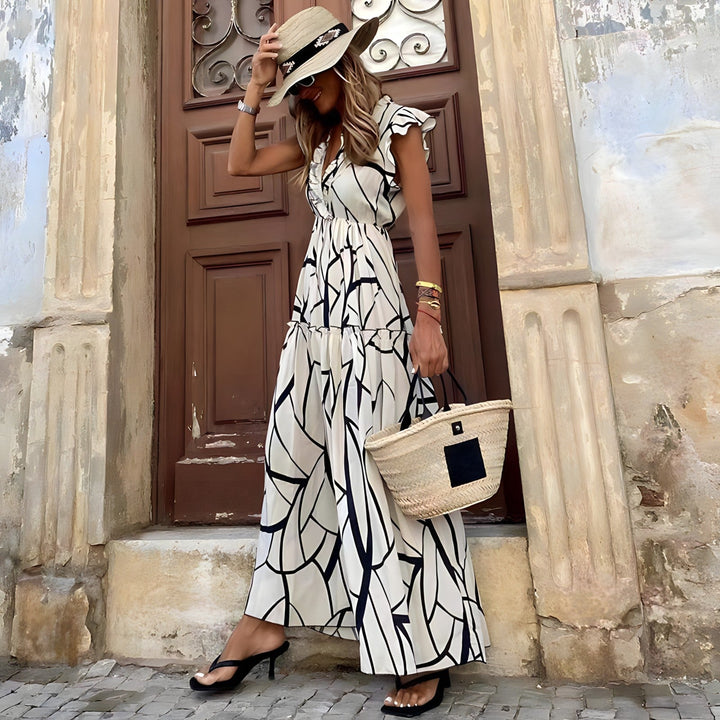 Daisy – Elegant Printed Dress