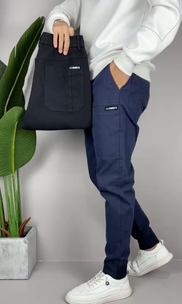 Enzo – Premium Stretch Cargo Trousers for Everyday Utility
