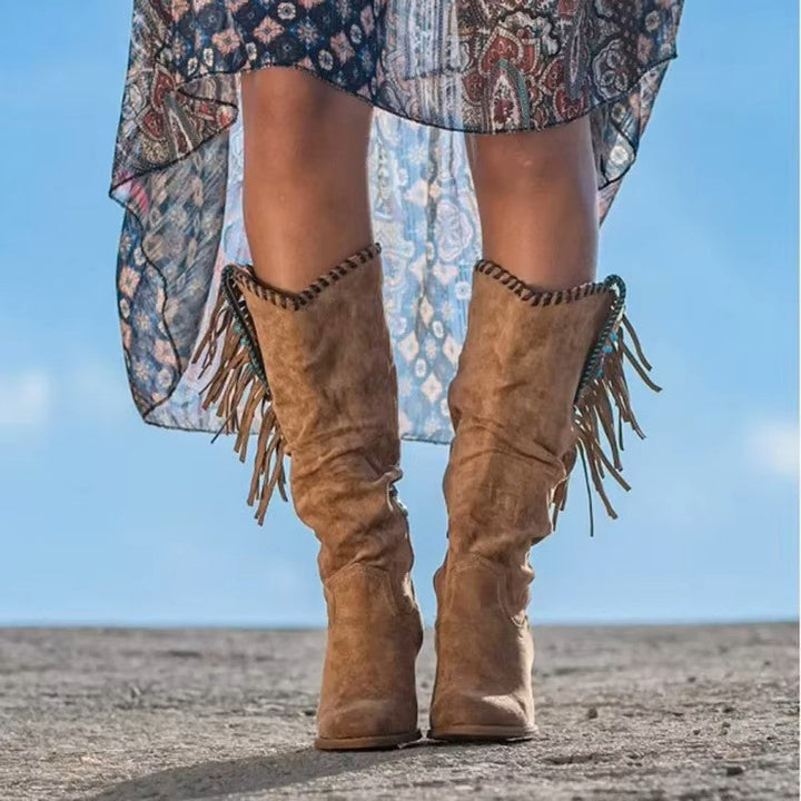 Violet – Western-Inspired Cowboy Boot