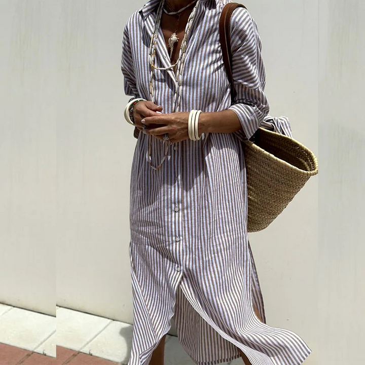 Margaret – Casual Shirt Dress