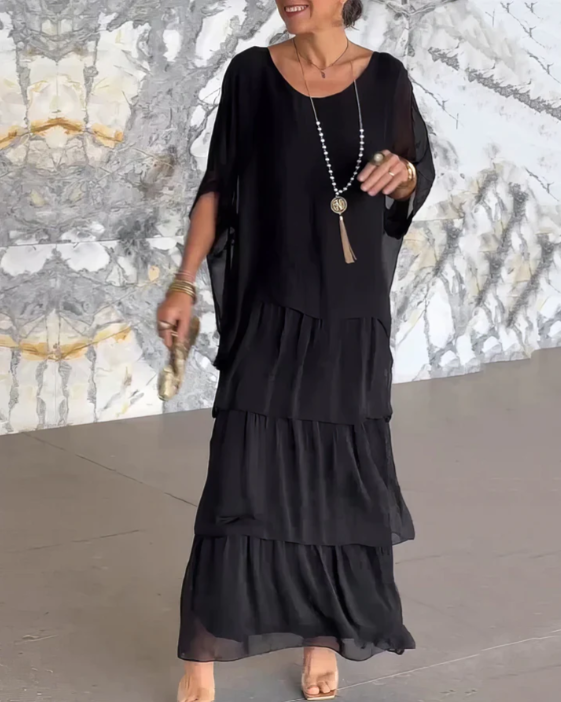 Delaney – Women's Fluid Maxi Dress