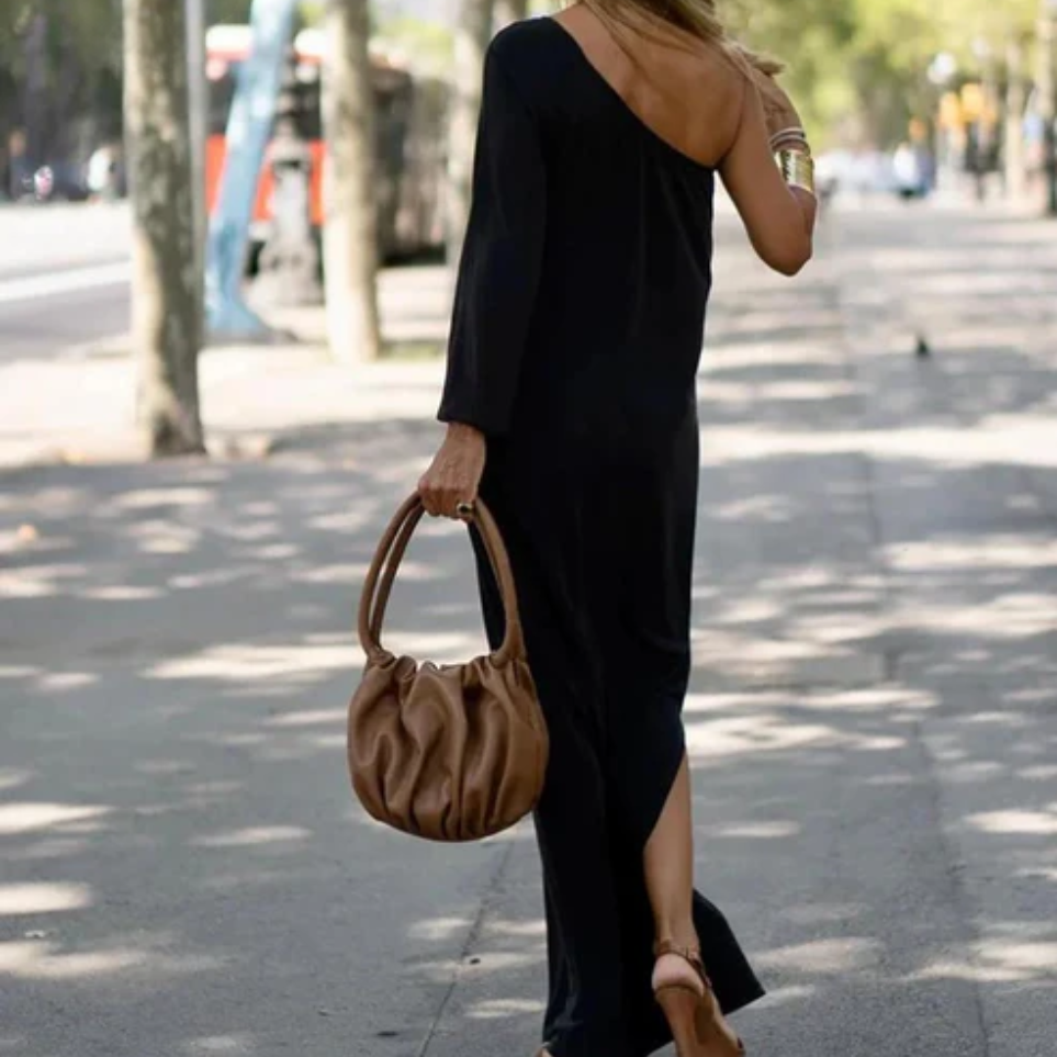 Brinley – Elegant One-Shoulder Dress
