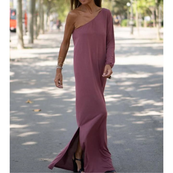 Brinley – Elegant One-Shoulder Dress
