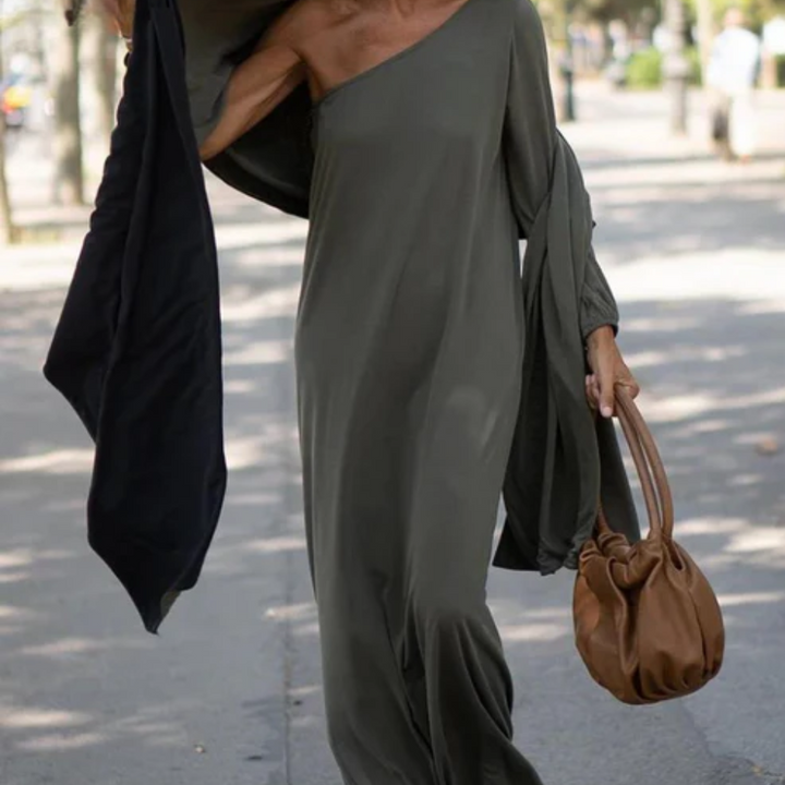 Brinley – Elegant One-Shoulder Dress