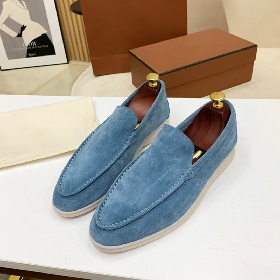 Karter – Suede Loafers with Structured Silhouette
