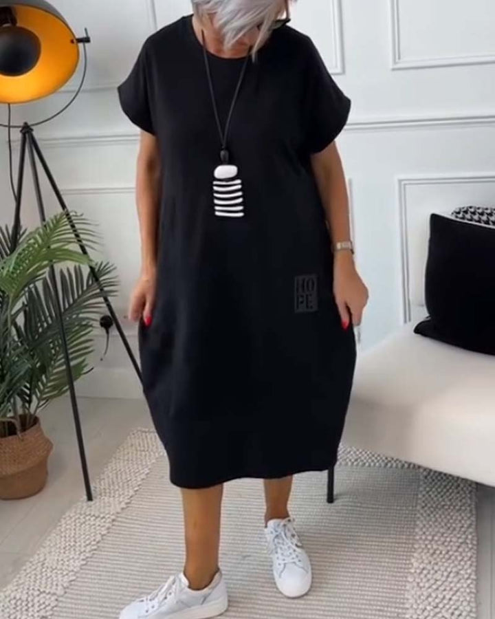 Calliope – Women’s Stylish Short Sleeved Dress