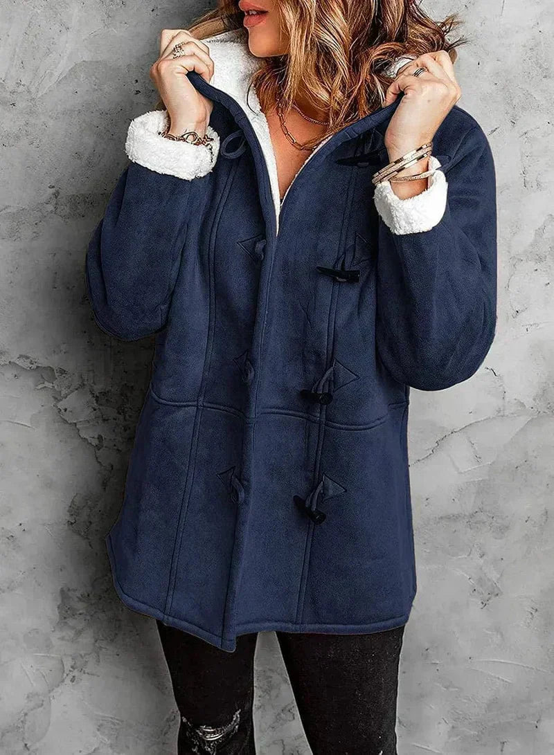 Emily - Elegant Fur-Lined Coat