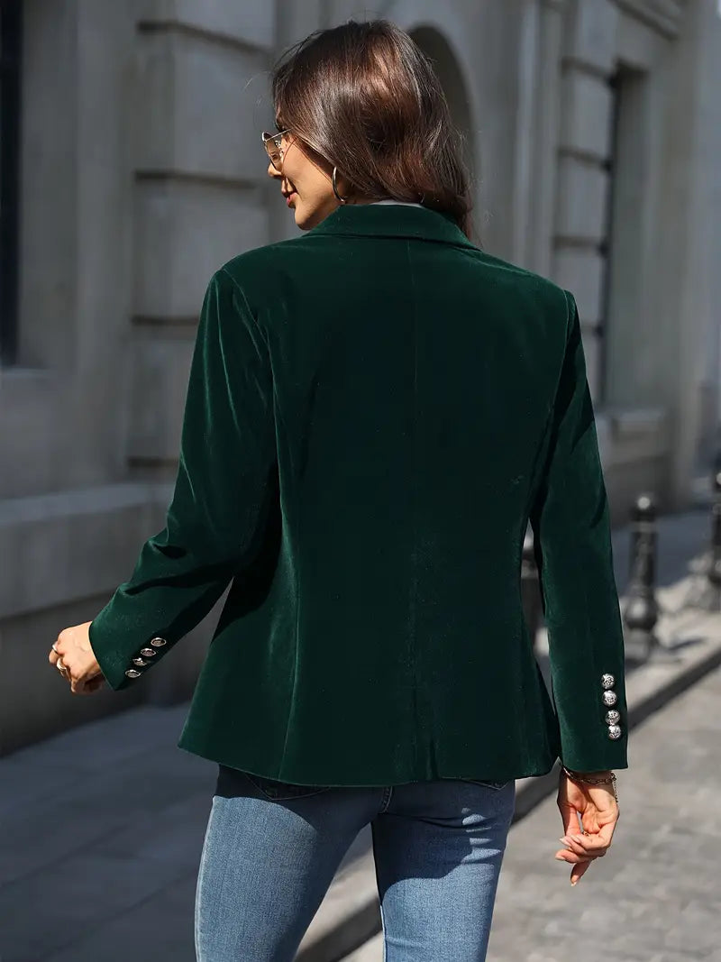 Savannah - Elegant Velvet Blazer