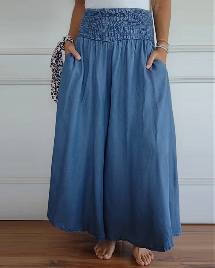 Skyla – Wide-Leg Trousers for Breezy Elegance