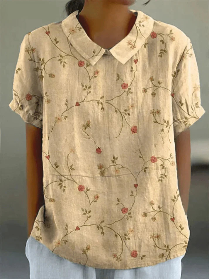 Gaia – Floral Print Blouse