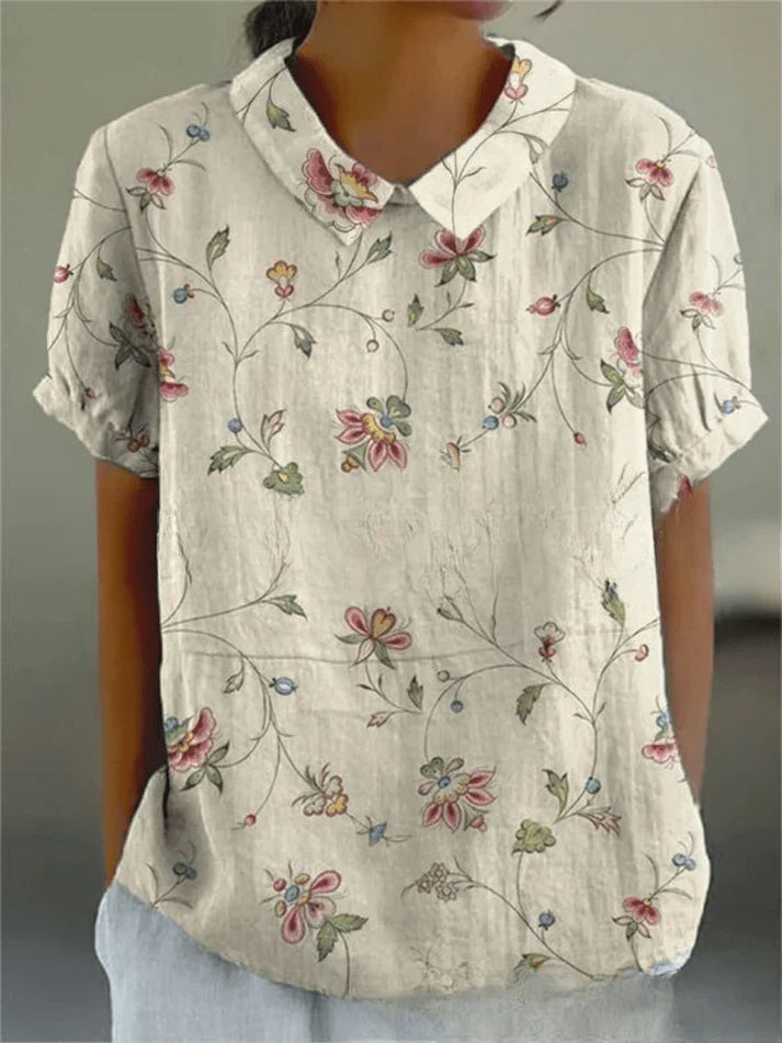 Gaia – Floral Print Blouse