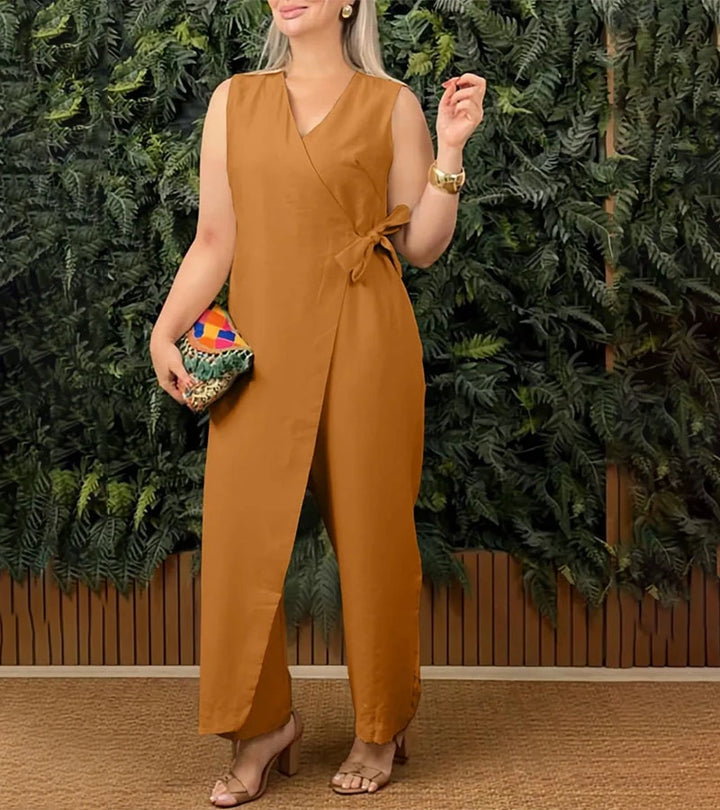 Celine – Sleeveless Jumpsuit for Effortless Sophistication