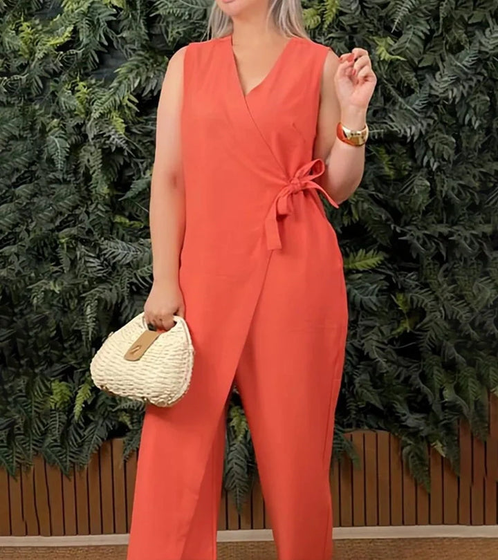 Celine – Sleeveless Jumpsuit for Effortless Sophistication