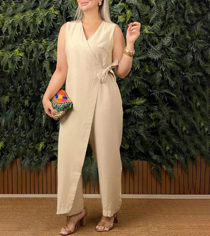 Celine – Sleeveless Jumpsuit for Effortless Sophistication