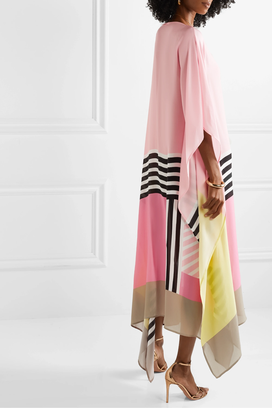 Aleah – Bold Striped Patchwork Dress