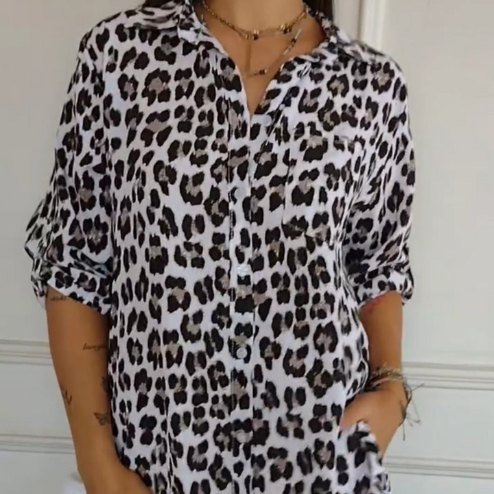 Camila – Leopard Print Shirt