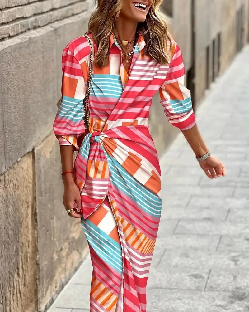 Bexley – Printed Mid-Length Dress